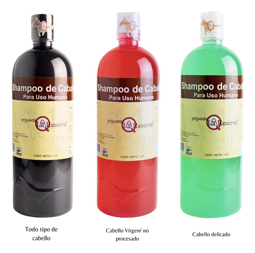 2 Shampoo Yeguada La Reserva + Colágeno Grande