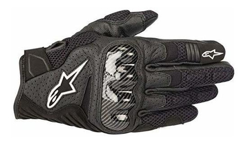 Guante Moto Alpinestars Smx-1 Air V2, Negro, Grande