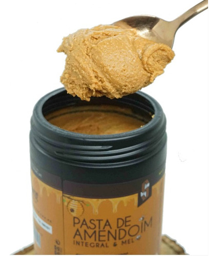 Pasta De Amendoim Integral & Mel 1,01kg Squeeze 100% Natural