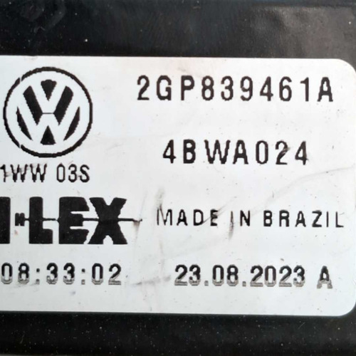 Máquina Vidro Elétrico Traseiro L/e Vw T-cross Tsi 1.0 2023