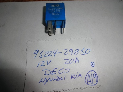 Relay Rele Hyundai Kia Deco Codigo 95224-29850