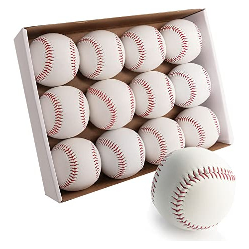 12 Pelotas De Béisbol Entrenamiento, Pelotas De Béisb...