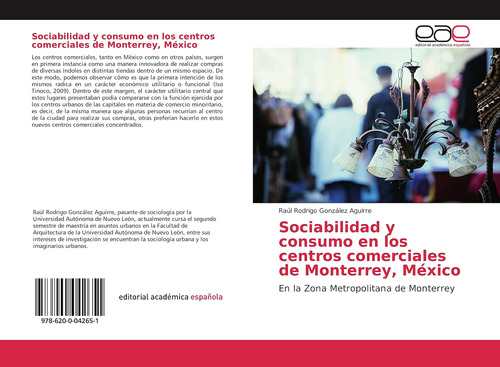 Libro: Sociabilidad Y Consumo Centros Comerciales