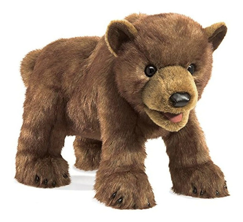 Marioneta Cachorro De Oso Peluche Marioneta De Mano