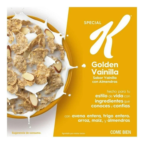 3 Cereal Kellogg's Special K Vainilla Con Almendra 380g