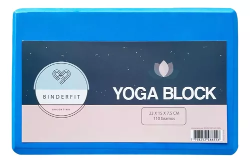 Taco Yoga Brick Ladrillo Eva Pvc Importado Pilates Bloque