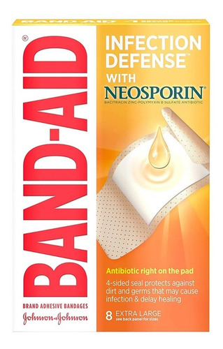 Band Aid Extra Grande Com Neosporin