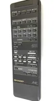 Comprar Controle Remoto Vídeo Cassete Sharp 4 Cabeças Funcionando