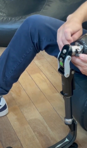 Adaptador Rotação De Joelho 360° Para Protese Transfemoral