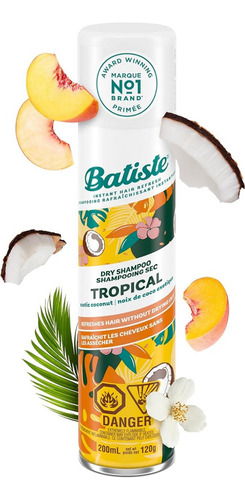 Tropical Dry Shampoo - Volume Instantâneo Com Aroma Exótico