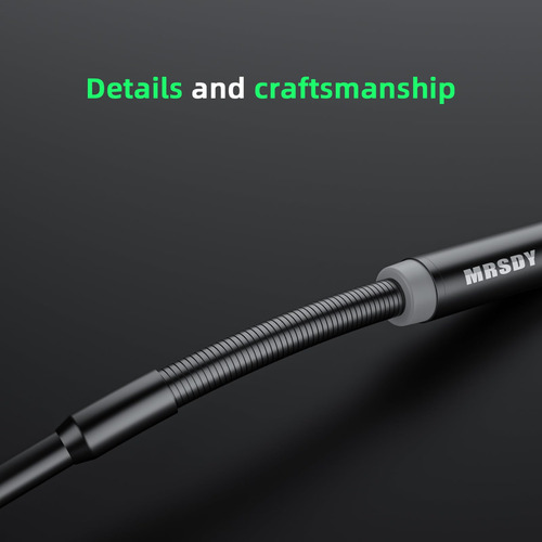 Micrófono De Cuello De Cisne Profesional Dinámico Xlr Negro Negro