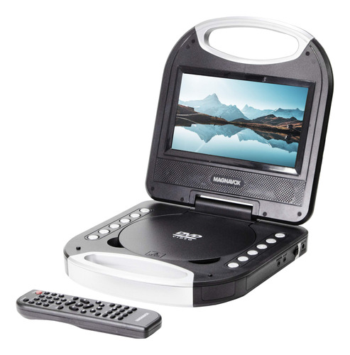 Magnavox Mtft750-bk Reproductor De Dvd/cd Tft Portatil De 7