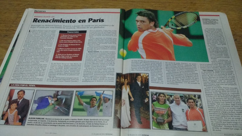 Noticias N° 1485 Mariano Puerta Roland Garros  Año 2005