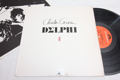 Vinilo Chick Corea Delphi 1 Solo Piano 1979 Usa Jazz Cf