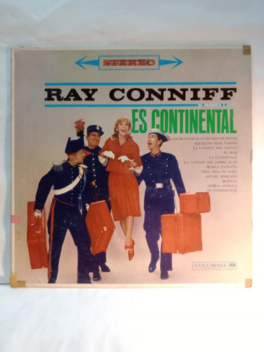 Ray Conniff- Es Continental- Lp, Argentina