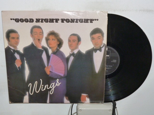 Paul Mccartney Wings Good Night Tonight Maxi Inglés Ggjjzz