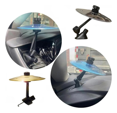 2 Piezas Car Crash Cymbal, Car Cymbal Air Vent, Mini