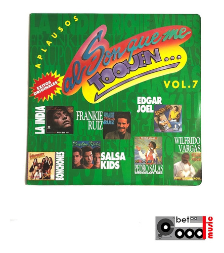 Lp Al Son Que Me Toquen... Vol. 7  La India, Frankie Ruiz...