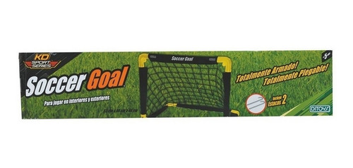 Imagen 4 de 7 de Arco De Futbol Mega Soccer Goal Plegable Sin Armado Jeg 2396