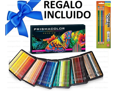 Prismacolor Premier 150 Colores - Regalo Y Envío Incluido