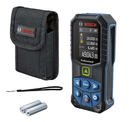 Medidor Láser Verde Bosch Glm 50-27 Cg Con Bluetooth