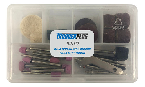 Set 40 Accesorios Para Minitorno Thunderplus Tl01110