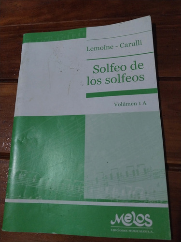 Libro Solfeo De Los Solfeos Volumen 1 A