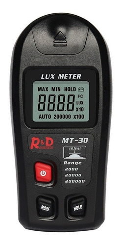 Luxometro Digital Profesional Mt-30 Fc O Lux: 0 - 200000