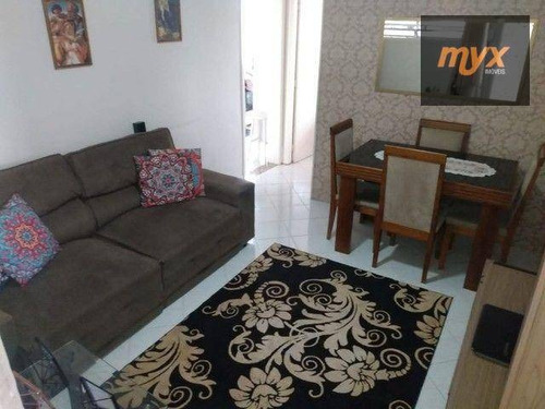Imagem 2 de 15 de Apartamento Com 1 Dormitório À Venda, 49 M² Por R$ 190.800 - José Menino - Santos/sp - Ap6141
