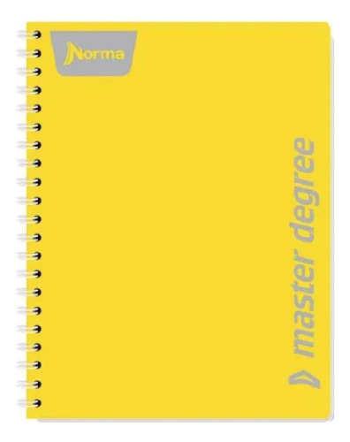 Libreta Espiral Do 100h Cuadro 7 Norma Master Degree 2 Pz