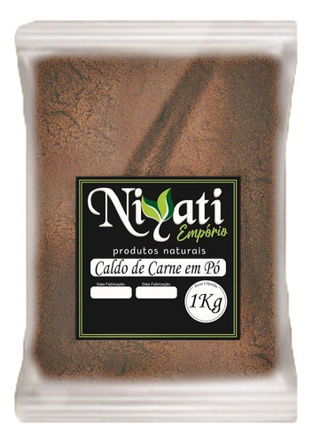 Caldo De Carne Pó 1 Kg Premium Alta Qualidade - Niyati