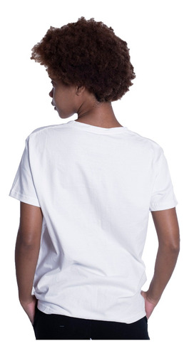 Converse Remera Lifestyle Mujer Mc Dta Block Col Bco Fuk