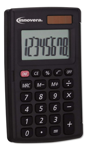 Calculadora De Bolsillo Innovera Con Tapa Dura, 8 Dígitos