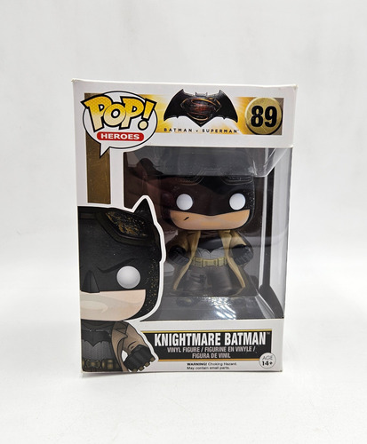 ### Funko Pop Dc Heroes Bvs Knightmare Batman 89 ###