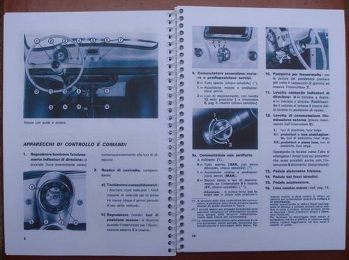 Manual Do Proprietário Fiat 500 - 1972 -