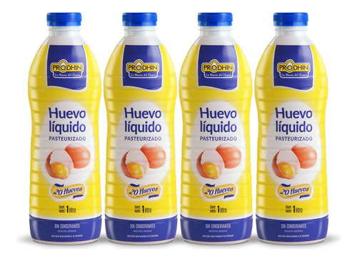 Huevo Liquido Pack X 4 Lts