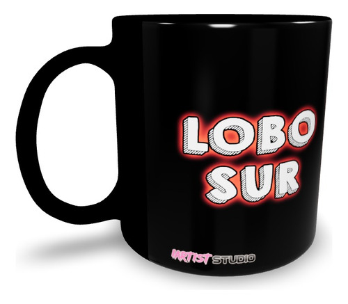 Mug Negro Deportivo Pereira Lobo Sur