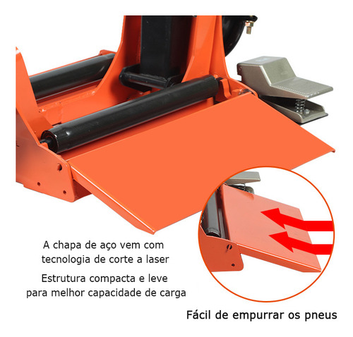 Joyfox Destalonador Pneumático De Pneus Caminhão Ônibus Portátil