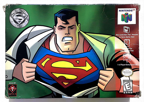 Superman The New Superman Aventuras Nintendo 64. (Usado)