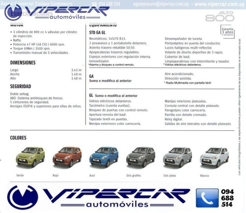 Suzuki Alto Ga 0.8 2021 0km