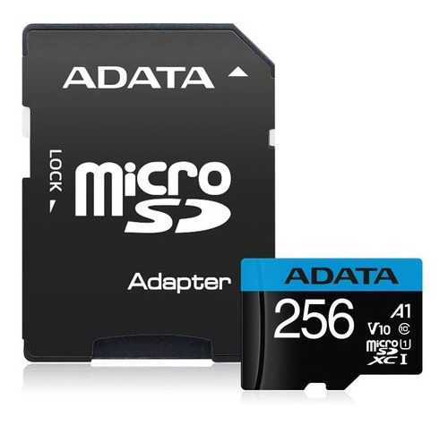 Imagen 3 de 10 de Memoria Micro Sd 256gb Clase 10 80mb/s Adata Uhs-i Cel Camar