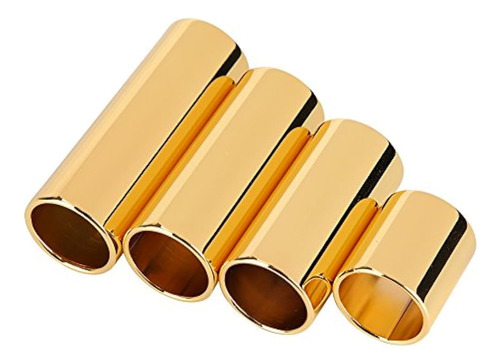 4pcs Guitar Slide, Guitarra Eléctrica Metal String Bass Slid