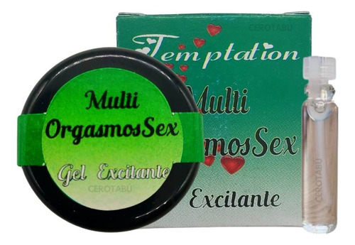 Lubricante Multiorgasmos Gel Excitante 5g + Feromonas 