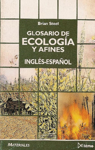 Libro Glosario De Ecología Y Afines De Brian Steel