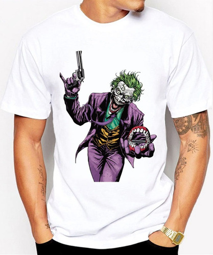 Playeras Unicas Cuello Redondo Joker Batman