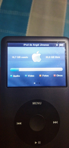 iPod Classic 120gb 100% Operativo