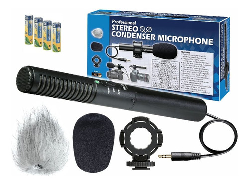 Microfono Externo Para Sony Hdr-cx675 Full Hd Camcorder Kit
