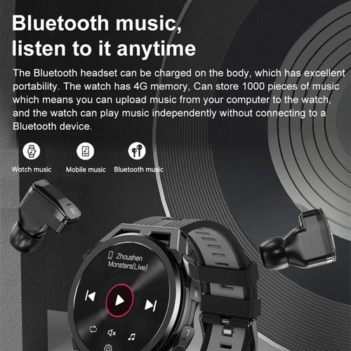 Reloj Inteligente N18 Tws 2 En 1 Con Bluetooth Para Xiaomi I
