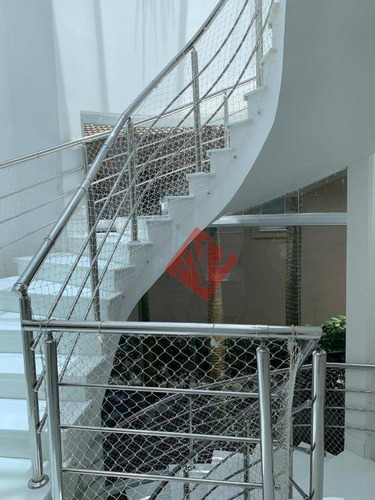 Imagem 4 de 30 de Casa Com 5 Suítesà Venda, 640 M² Por R$ 5.500.000 - Tamboré 10 - Alphaville! - Ca0385