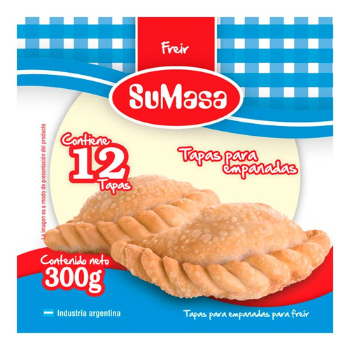 Tapa Empanadas Freir 300 Gr Sumasa Tapas/pascualinas